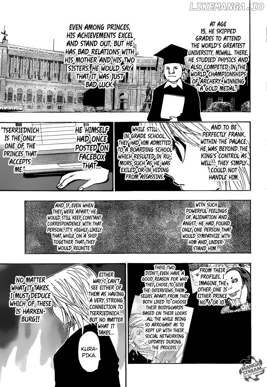 Hunter x Hunter, Chapter 350 image 10